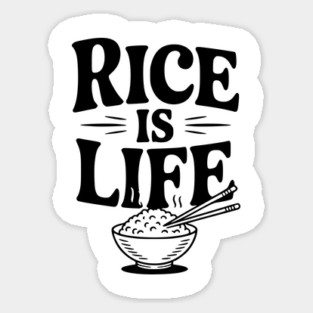 Rice is Life Magnet