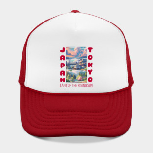 Japan Land Of The Rising Sun Hat