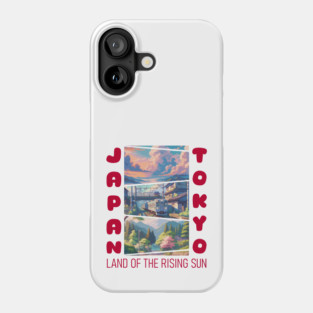 Japan Land Of The Rising Sun Phone Case
