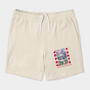 Japan Land Of The Rising Sun Shorts