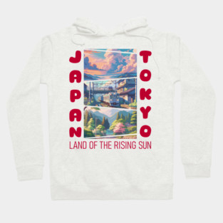 Japan Land Of The Rising Sun Hoodie