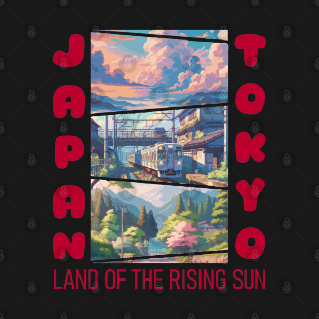 Japan Land Of The Rising Sun by Megadorim