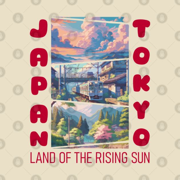 Japan Land Of The Rising Sun by Megadorim