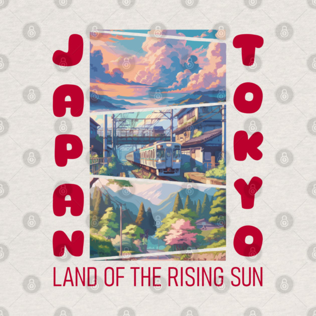 Japan Land Of The Rising Sun by Megadorim