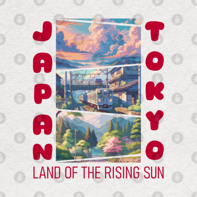 Japan Land Of The Rising Sun by Megadorim