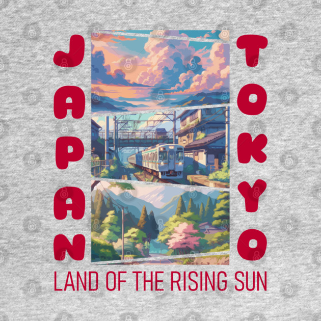 Japan Land Of The Rising Sun by Megadorim