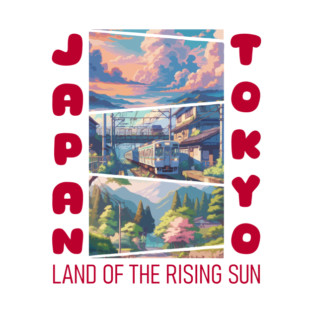 Japan Land Of The Rising Sun T-Shirt