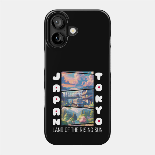 Japan Land Of The Rising Sun #2 Phone Case by Megadorim