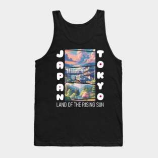Japan Land Of The Rising Sun #2 Tank Top