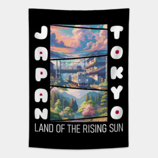 Japan Land Of The Rising Sun #2 Tapestry