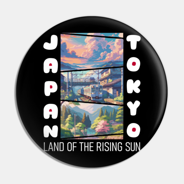 Japan Land Of The Rising Sun #2 Pin by Megadorim