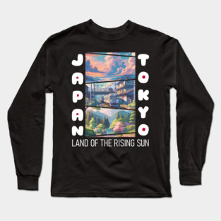 Japan Land Of The Rising Sun #2 Long Sleeve T-Shirt