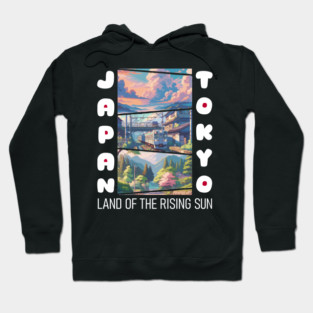 Japan Land Of The Rising Sun #2 Hoodie