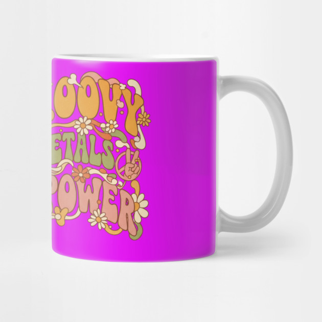 Stay Groovy – 1970s Retro Flower Power Typography by Vintage Retro Prints by RDR Design