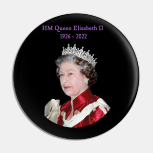 British Royalty - Queen Elizabeth II Legacy Portrait Pin