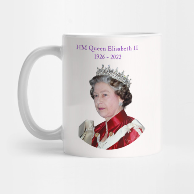 British Royalty - Queen Elizabeth II Legacy Portrait by Art2Wear
