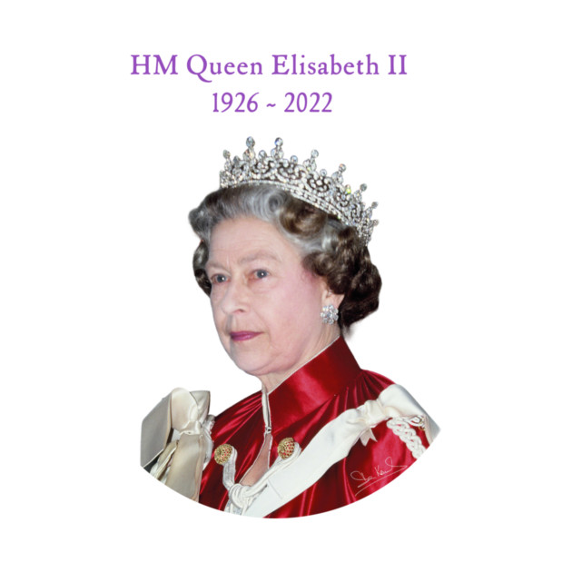 British Royalty - Queen Elizabeth II Legacy Portrait by Art2Wear