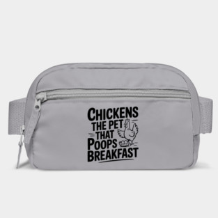 Chickens The Pet That Poops Breakfast Bag