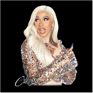 Cardi B Little Miss Drama Tour, Cardi B Am I The Drama Posters and Art