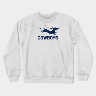 Dallas Cowboys - Dachshound Crewneck Sweatshirt