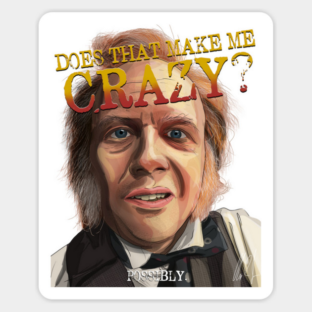 James McNicholas: Does That Make Me Crazy? Magnet by 51Deesigns