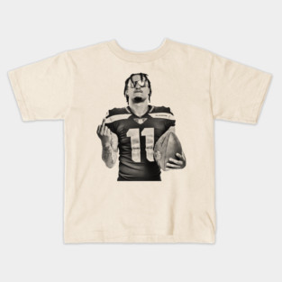 MIDDLE FINGER Jaxon Smith-Njigba Black Kids T-Shirt