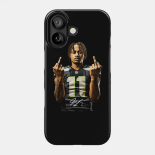 Jaxon Smith-Njigba MIDDLE FINGER Phone Case