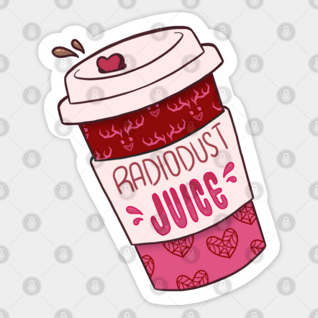 RadioDust Juice Sticker by Art Of Glo