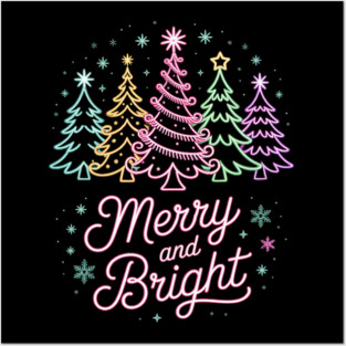Merry-and-bright Posters and Art