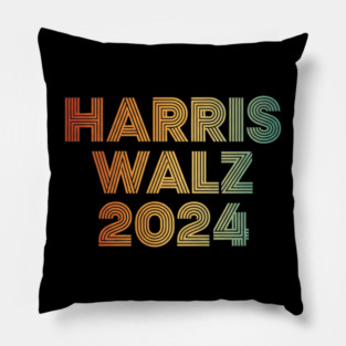 Harris Walz 2024 Pillow