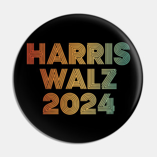 Harris Walz 2024 Pin