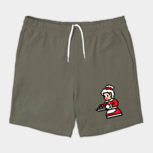 8-bit christmas Mrs. Claus Shorts