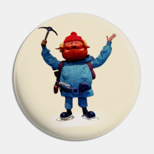 Badass Christmas Yukon Cornelius Pin
