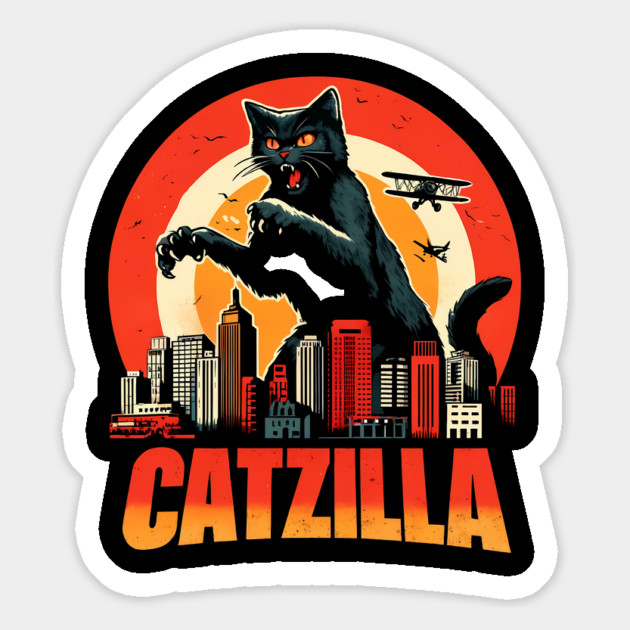 Catzilla Magnet by khaireddine