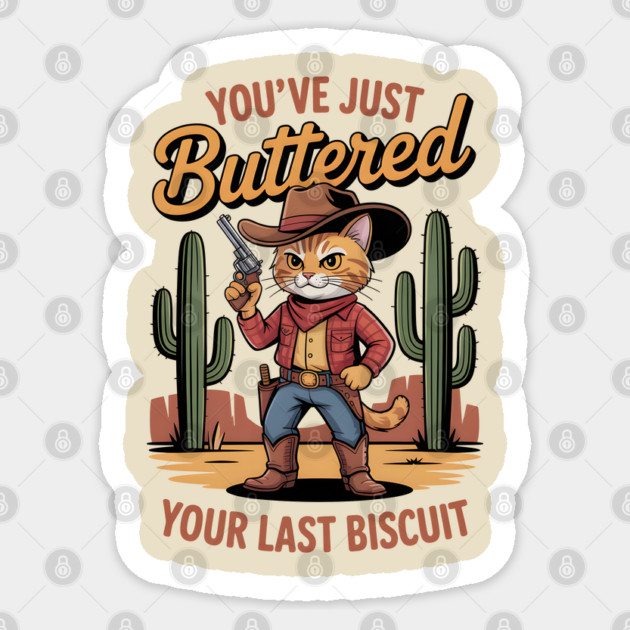 Cowboy Cat Sticker by khaireddine