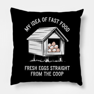 My Kind of Fast Food Pillow
