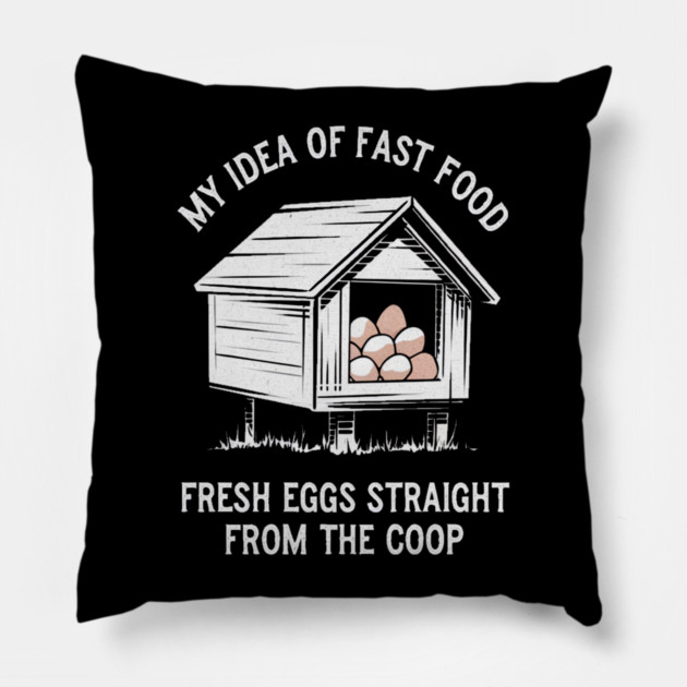 My Kind of Fast Food Pillow by faithfamilyhomedesigns