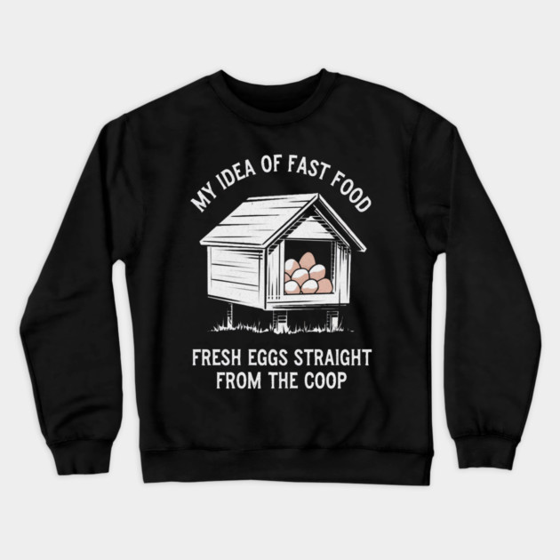 My Kind of Fast Food Crewneck Sweatshirt by faithfamilyhomedesigns