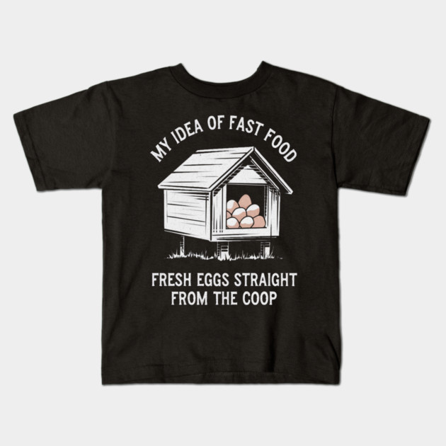 My Kind of Fast Food Kids T-Shirt by faithfamilyhomedesigns