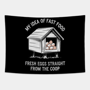 My Kind of Fast Food Tapestry