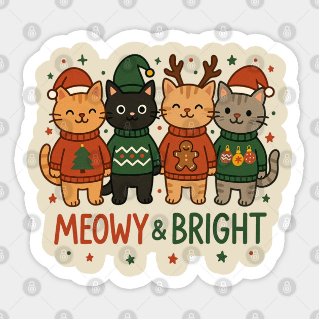 Meowy & Bright Sticker by khaireddine
