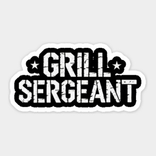 Grill Sergeant Sticker