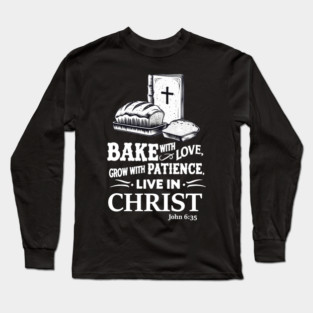 Bake With Love Long Sleeve T-Shirt