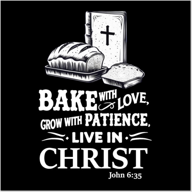 Bake With Love Wall Art by faithfamilyhomedesigns