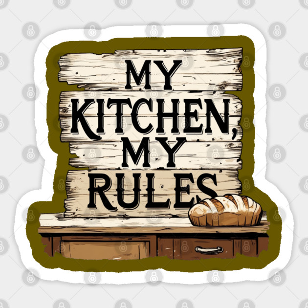My Kitchen Sticker by faithfamilyhomedesigns
