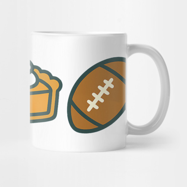 Turkey Pie Football Icons by ArtistTee ⭐⭐⭐⭐⭐