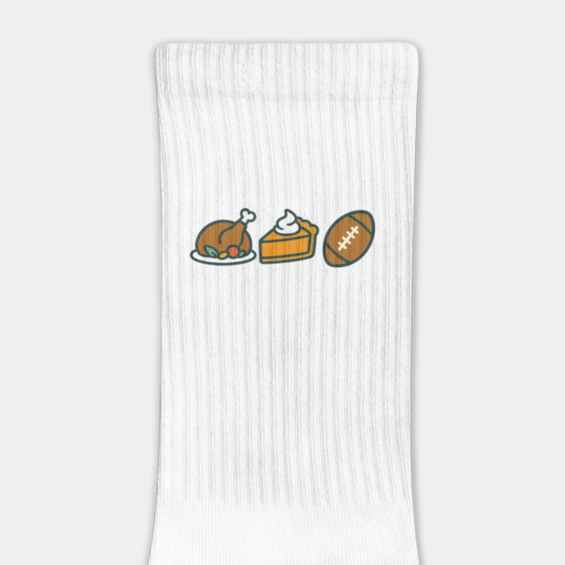 Turkey Pie Football Icons by ArtistTee ⭐⭐⭐⭐⭐