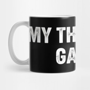 My Therapist Gave Up Retro Texture Mug