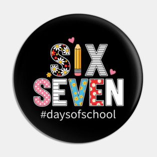 Six Seven 67 School Survivor Pin