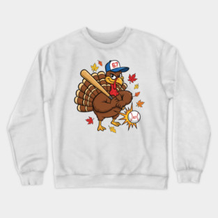 Baseball Turkey Sixty-Seven Mashup Crewneck Sweatshirt